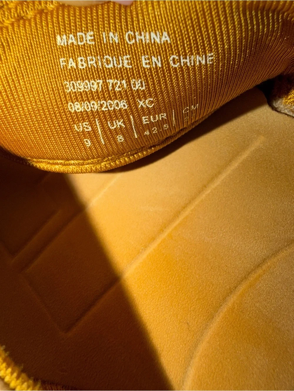 Nike Celso Thong Leather Flip Flop Sandals Tan Brown Men’s Size 9